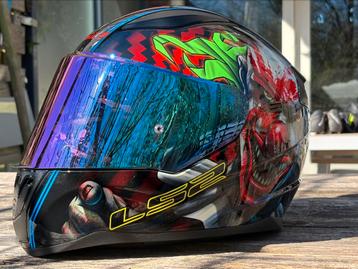 LS2 Kart Helm maat S met donker vizier beschikbaar voor biedingen