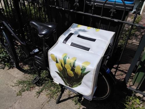 Fietstassen dubbele Mirage, Fietsen en Brommers, Fietsaccessoires | Fietstassen, Gebruikt, Ophalen of Verzenden