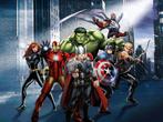 Avengers vlies behang City XL Hulk - Iron man *Muurdeco4kids, Kinderen en Baby's, Kinderkamer | Inrichting en Decoratie, Nieuw