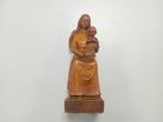 Houten beeldje Maria met kind, Ophalen, Gebruikt, Beeld(je), Christendom | Katholiek