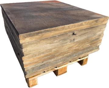 11 Multiplex Steenschotten 100 x 122 x 4.2 cm - nr: D72 beschikbaar voor biedingen