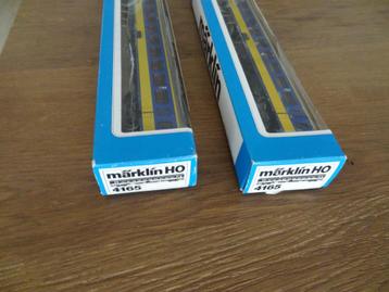 Marklin H0 2x 4165 NS Intercity rijtuig 2e klasse beschikbaar voor biedingen