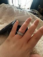 Buddha to Buddha ring - maat 17 - Zilver 925, Met kristal, Ophalen of Verzenden, Zo goed als nieuw, 17 tot 18