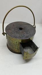 Koperen stoof 24cm diameter, Ophalen of Verzenden, Koper