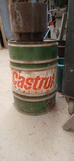 Vintage mancave oud olievat Castrol 25liter, Hobby en Vrije tijd, Ophalen of Verzenden, Gebruikt
