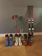 Ski set: Ski's, schoenen, stokken - Alles in 1!, Gebruikt, 100 tot 140 cm, Carve, Skiën