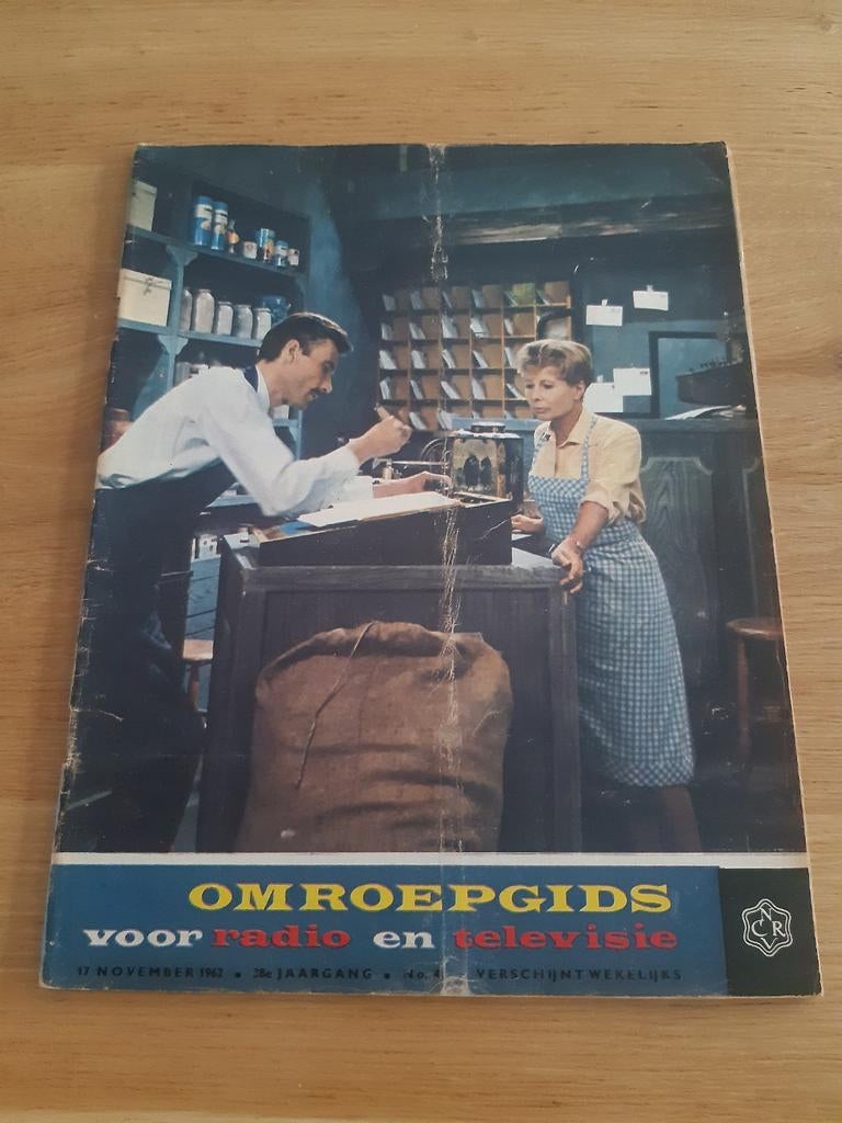 46.NCRV gids 1962. Omroepgids - Zeldzaam exemplaar!, Ophalen of Verzenden