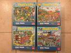 4 puzzels 1000 stukjes That’s Life samen € 10, Ophalen of Verzenden, 500 t/m 1500 stukjes, Zo goed als nieuw