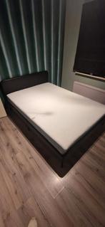 Twijfelaar bed inclusief matrass, Ophalen, 140 cm, Zo goed als nieuw, Twijfelaar