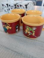 Set van 4 Sjors en Sjimmie mokken en borden, Huis en Inrichting, Keuken | Servies, Ophalen, Zo goed als nieuw, Overige stijlen