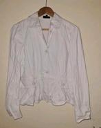 Claudia Sträter blazer wit jasje maat 38/M * meer kleding *, Kleding | Dames, Maat 38/40 (M), Wit, Ophalen of Verzenden, Zo goed als nieuw