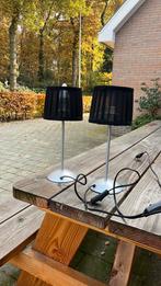 2 lampen, Huis en Inrichting, Lampen | Lampenkappen, Ophalen, Gebruikt, Rond, 25 tot 50 cm
