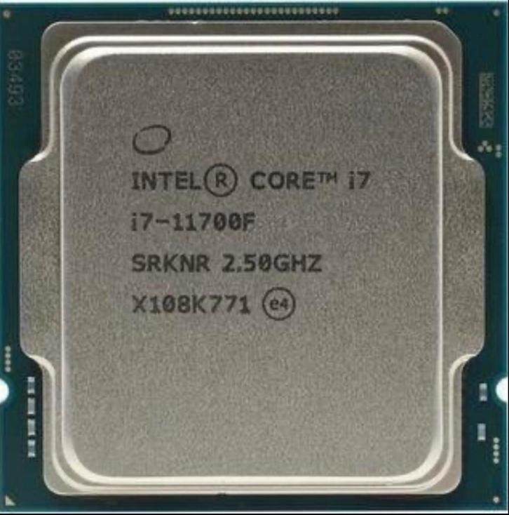 Intel cpu i7 11700f, Computers en Software, Processors, Zo goed als nieuw, 8-core, 4 Ghz of meer, Ophalen