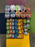 25 lege pokemon tins, Hobby en Vrije tijd, Verzamelkaartspellen | Pokémon, Ophalen of Verzenden, Zo goed als nieuw, Overige typen
