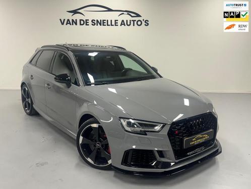 Audi A3 Sportback 2.5 TFSI RS 3 quattro KERAMISCH/PANO/B&O/R, Auto's, Audi, Bedrijf, Te koop, RS3, 4x4, ABS, Achteruitrijcamera