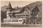 P392 oude ansichtkaart oberstdorf wittelsbacher hof 1938, Ophalen of Verzenden, 1920 tot 1940, Gelopen, Duitsland