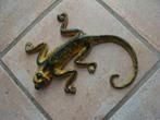 Gekko wanddecoratie van gietijzer, N.v.t., N.v.t., Ophalen of Verzenden, Zo goed als nieuw