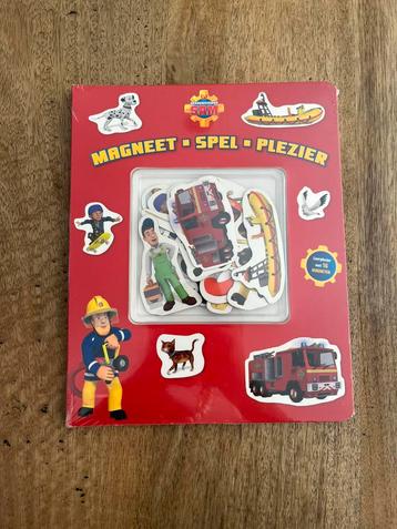 Brandweerman Sam - magneet boek spel beschikbaar voor biedingen