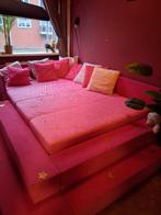 Appart bed, Ophalen, Tweepersoons, Hout, 140 cm