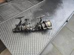 2x karpermolen Mitchell avocet R 6500fs + nylon lijn, Watersport en Boten, Ophalen of Verzenden, Gebruikt, Molen