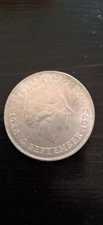 Zilveren 10 gulden munt, Koningin Juliana, Verzenden, Zilver, Losse munt