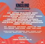 Kingsland Groningen 2024, Tickets en Kaartjes, Evenementen en Festivals, Drie personen of meer