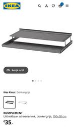 Ikea pax komplement 2x schoenrek en roede, Ophalen, Zo goed als nieuw