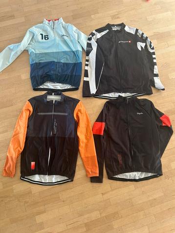 4 fietsjasjes + shirt beschikbaar voor biedingen