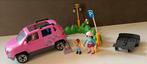 Playmobil 9404, Familiewagen met parkeerplaats., Ophalen of Verzenden, Gebruikt, Complete set