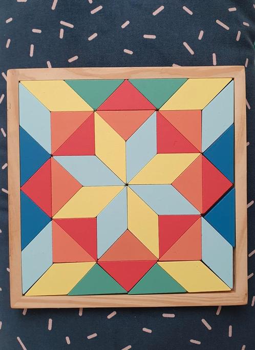 Mandala puzzel Hema houten mandala puzzel, Kinderen en Baby's, Speelgoed | Houten speelgoed, Zo goed als nieuw, Overige typen