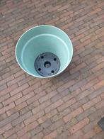 Bloempot met wieltjes 22cm/40L Elho, Kunststof, Minder dan 30 cm, Minder dan 60 cm, Rond