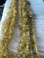 11 gouden slingers voor in de Kerstboom, Diversen, Kerst, Ophalen of Verzenden, Zo goed als nieuw