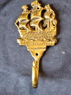 Kapstokhaak messing, Huis en Inrichting, Woonaccessoires | Kapstokken, Ophalen of Verzenden, Metaal, Wandhaken, Minder dan 100 cm