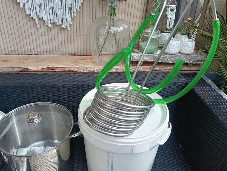 Complete Bierbrouwspullen, Hobby en Vrije tijd, Overige Hobby en Vrije tijd, Zo goed als nieuw, Ophalen of Verzenden