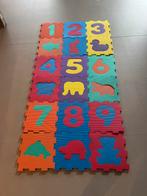 Rubberen speeltegels cijfers en dieren, Kinderen en Baby's, Ophalen of Verzenden, Zo goed als nieuw