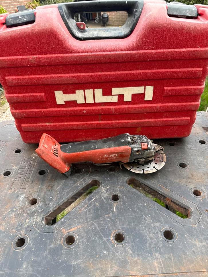 Hilti AG 125-A22 Slijpmachine met Koffer, Doe-het-zelf en Verbouw, Gereedschap | Schuurmachines, Gebruikt, Overige typen, Minder dan 600 watt
