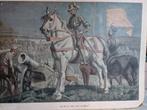 schoolplaat 80x108, Antiek en Kunst, Antiek | Schoolplaten, Ophalen, Geschiedenis