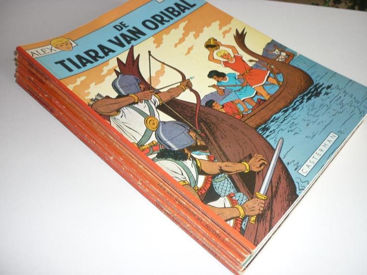 Jaques Martin: 6x Alex, Boeken, Stripboeken, Gelezen, Meerdere stripboeken, Ophalen of Verzenden