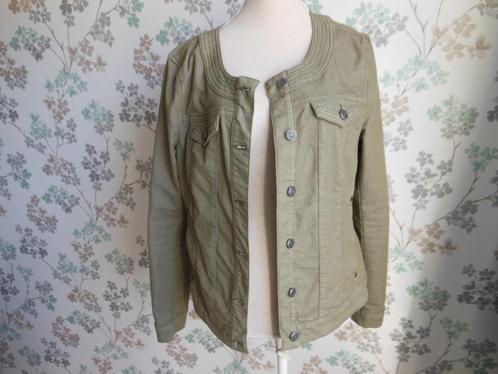 NIEUW spijkerjasje van PESCARA maat L, Kleding | Dames, Jassen | Zomer, Nieuw, Maat 42/44 (L), Groen, Ophalen of Verzenden