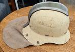 Oude BRANDWEERHELM ca.1950, Ophalen of Verzenden, Overige soorten, Nederland, Helm of Baret