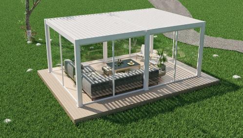 NIEUW! Aluminium veranda's met lamellendak!, Tuin en Terras, Overkappingen, Nieuw, Veranda, Ophalen of Verzenden