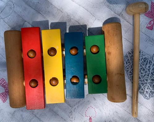 GRATIS houten xylofoon, Kinderen en Baby's, Speelgoed | Houten speelgoed, Gebruikt, Overige typen, Ophalen of Verzenden