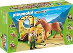 🎁 Playmobil 5517 - Fjordenpaard met paardenbox🎁, Kinderen en Baby's, Speelgoed | Playmobil, Nieuw, Complete set, Ophalen of Verzenden