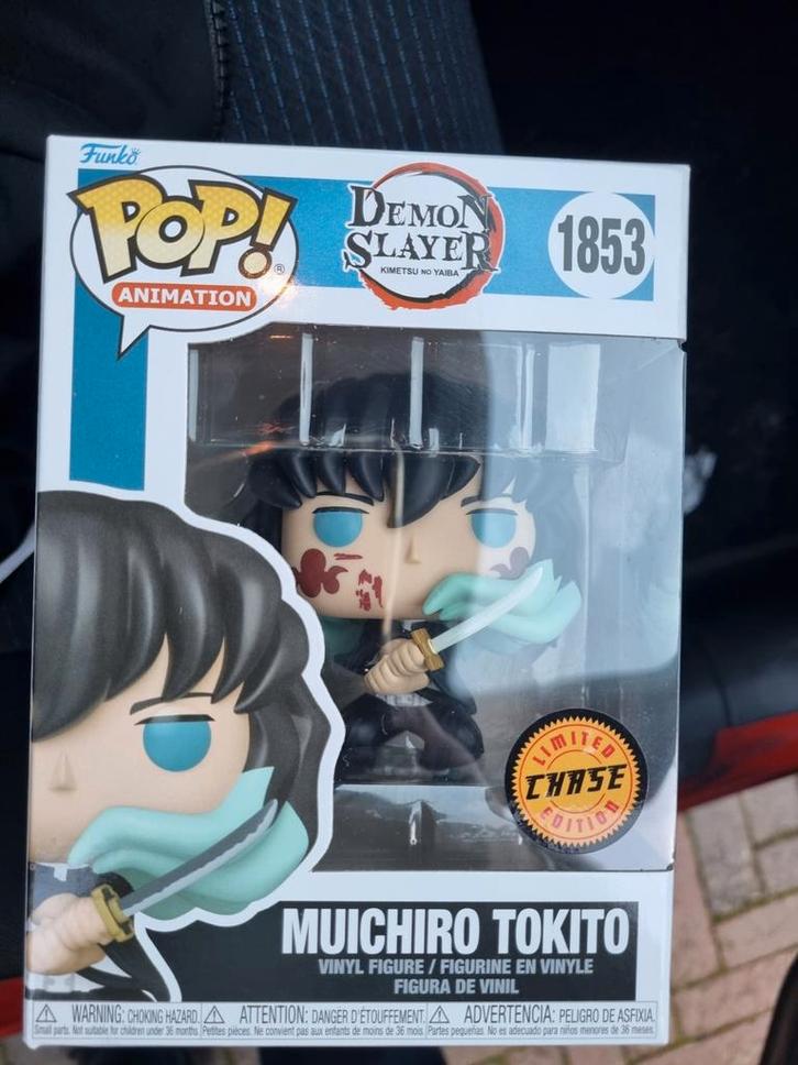Funko Pop Demon Slayer Muichiro Tokito Chase, Verzamelen, Poppetjes en Figuurtjes, Nieuw, Ophalen of Verzenden