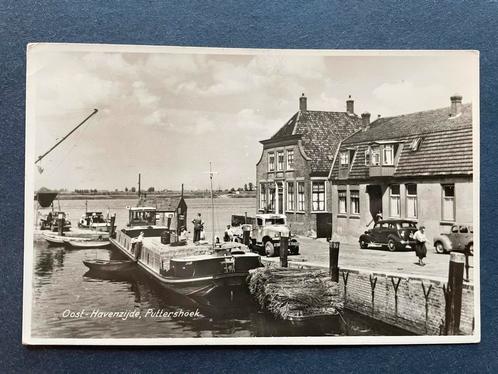 Oost-Havenzijde Puttershoek 1955, Verzamelen, Ansichtkaarten | Nederland, Gelopen, Zuid-Holland, 1940 tot 1960, Ophalen of Verzenden