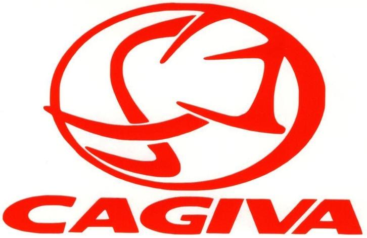 Cagiva sticker #15, Motoren, Accessoires | Stickers, Verzenden
