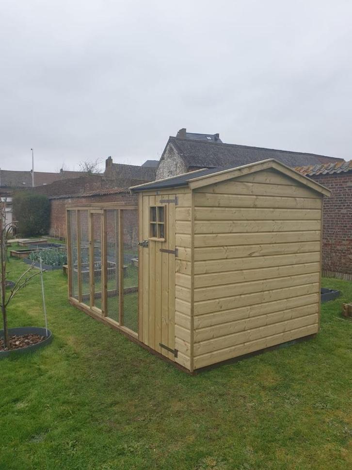 Vogelen op maat volières vogelkooi van hout ook maatwerk  🪚, Dieren en Toebehoren, Vogels | Hokken en Kooien, Nieuw, Vogelkooi