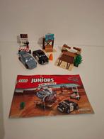 Lego cars juniors 10742 compleet met boekje, Ophalen of Verzenden, Gebruikt, Complete set, Lego
