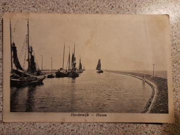 Oude ansichtkaart Harderwijk Haven beschikbaar voor biedingen