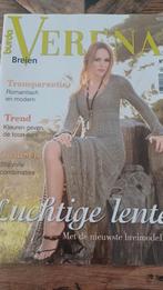 Burda verena,  prachtige breipatronen voor de lente / zomer, Ophalen of Verzenden, Zo goed als nieuw, Breien, Patroon of Boek